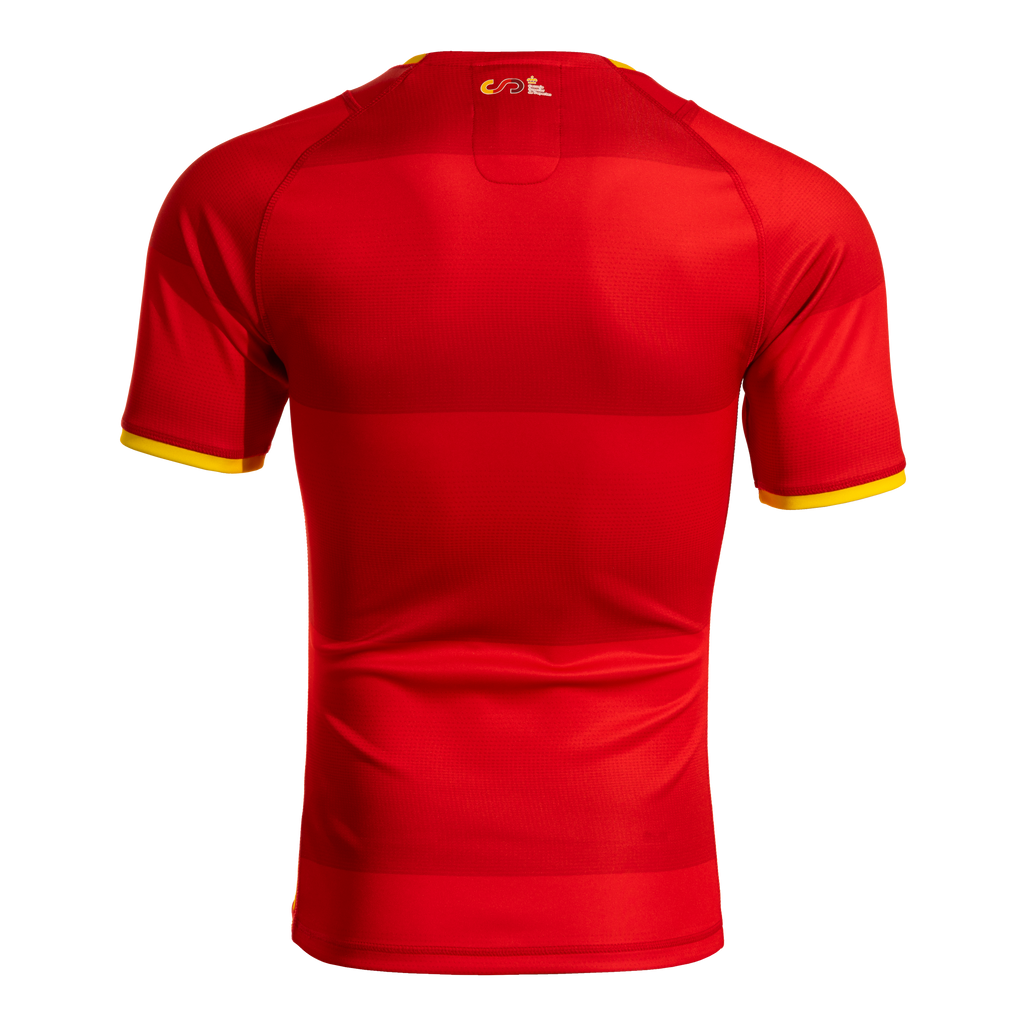 Camiseta de juego roja