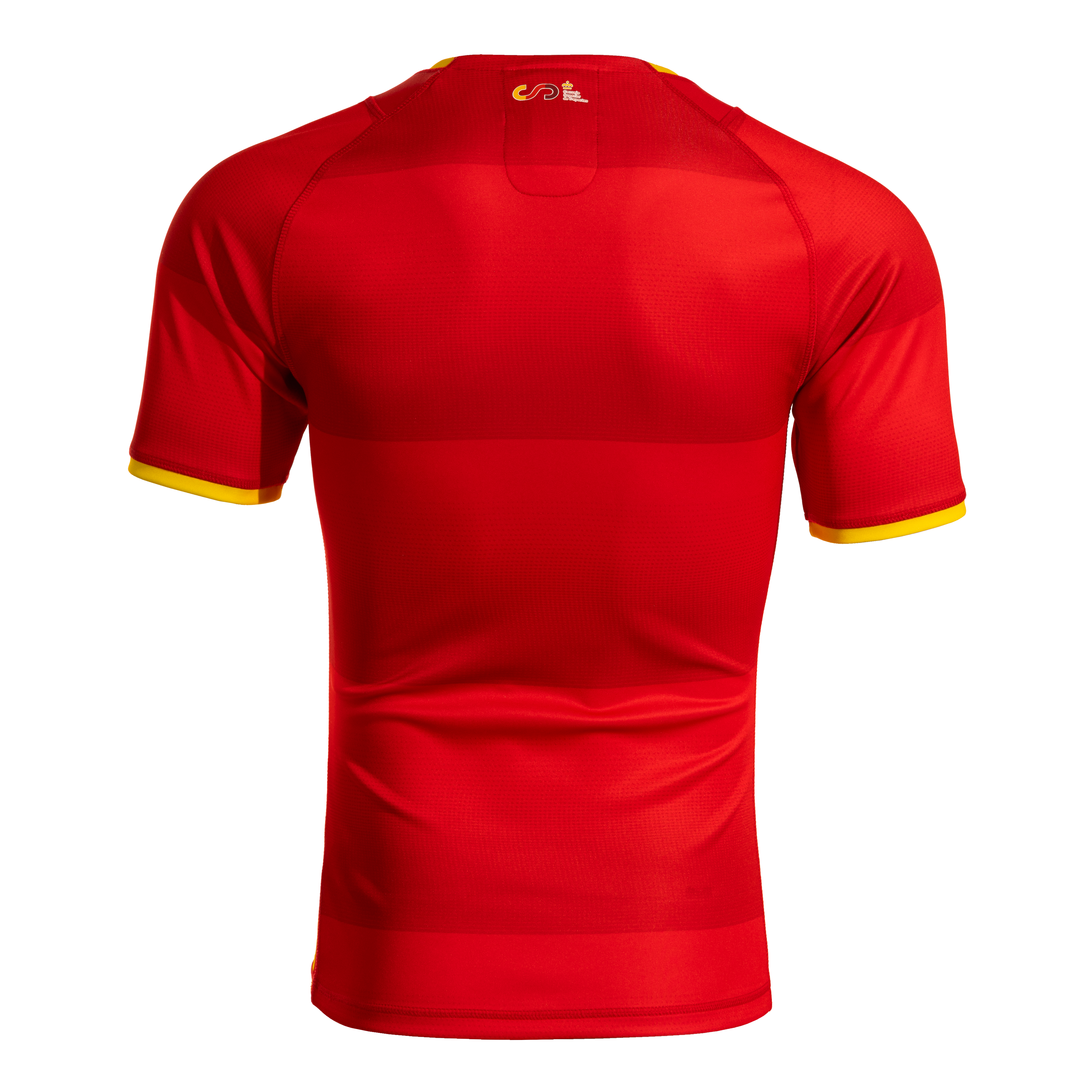 Camiseta de juego roja